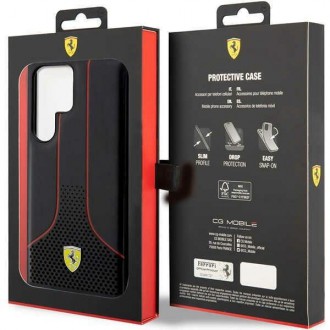 Ferrari FEHCS23LPCSK S23 Ultra S918 černo/černé pevné pouzdro perforované 296 P