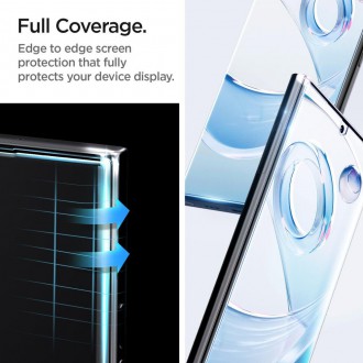 Tvrzené sklo Spigen GLAS.TR PLATINUM GALAXY S23 ULTRA CLEAR