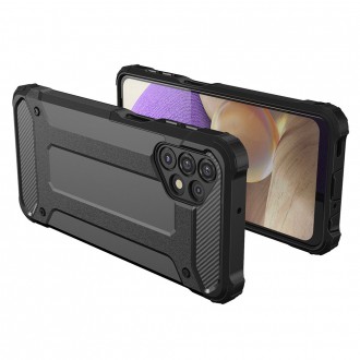 Hybrid Armor Case Tough Rugged Cover for Samsung Galaxy A32 4G black