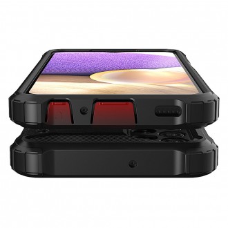Hybrid Armor Case Tough Rugged Cover for Samsung Galaxy A32 4G black