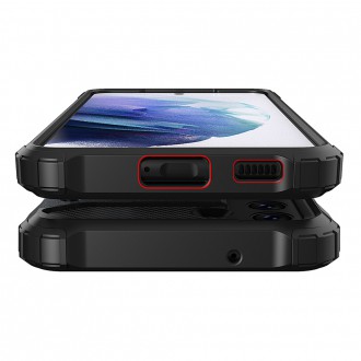 Kryt hybridního pouzdra Hybrid Armor armored pro Samsung Galaxy S21 FE černý