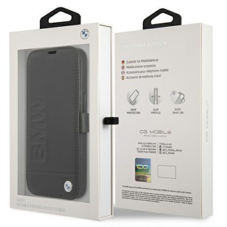 Etui BMW BMFLBKP13XSLLBK iPhone 13 Pro Max 6,7" czarny/black book Signature