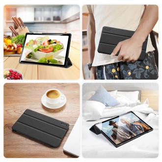 Dux Ducis Domo Foldable Cover Tablet Case with Smart Sleep Function Stand Samsung Galaxy Tab A8 10.5 &#39;&#39; 2021 Black