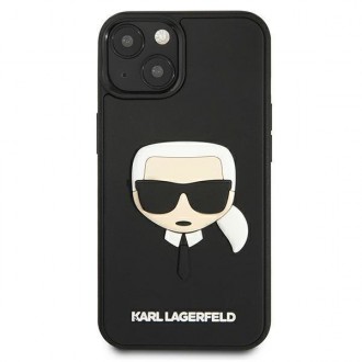 Karl Lagerfeld KLHCP13MKH3DBK iPhone 13 6,1" czarny/black hardcase 3D Rubber Karl`s Head