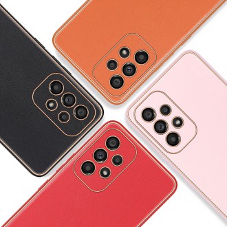 Dux Ducis Yolo elegant cover made of ecological leather for Samsung Galaxy A53 5G pink