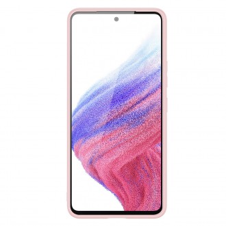 Dux Ducis Yolo elegant cover made of ecological leather for Samsung Galaxy A53 5G pink