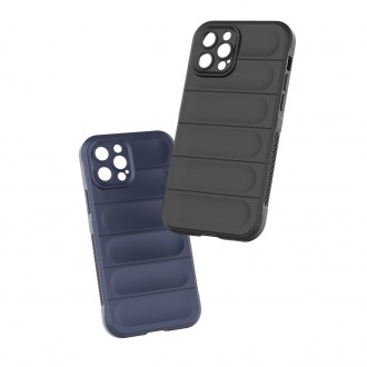 Pouzdro Magic Shield Case pro iPhone 12 Pro flexibilní pancéřový kryt vínové barvy