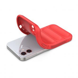 Ohebný pancéřový kryt Magic Shield Case pro iPhone 13 červený