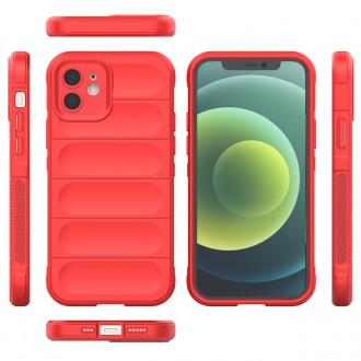 Ohebný pancéřový kryt Magic Shield Case pro iPhone 13 červený