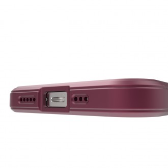 Pouzdro Magic Shield Case pro iPhone 13 flexibilní pancéřový kryt vínové barvy