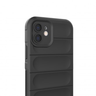 Pouzdro Magic Shield Case pro iPhone 13 flexibilní pancéřový kryt vínové barvy