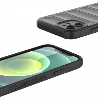 Pouzdro Magic Shield Case pro iPhone 13 flexibilní pancéřový kryt vínové barvy