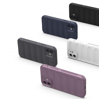 Pouzdro Magic Shield Case pro iPhone 13 flexibilní pancéřový kryt vínové barvy