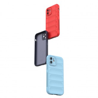 Pouzdro Magic Shield Case pro iPhone 13 flexibilní pancéřový kryt vínové barvy