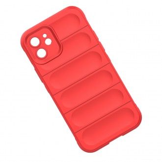 Pouzdro Magic Shield Case pro iPhone 13 flexibilní pancéřový kryt vínové barvy
