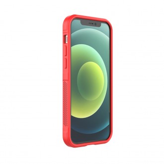 Pouzdro Magic Shield Case pro iPhone 13 flexibilní pancéřový kryt vínové barvy