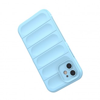 Ohebný pancéřový kryt Magic Shield Case pro iPhone 13 světle modrý