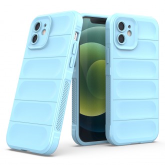 Ohebný pancéřový kryt Magic Shield Case pro iPhone 13 světle modrý