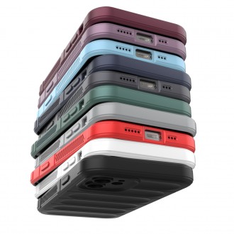 Ohebný pancéřový kryt Magic Shield Case pro iPhone 13 světle modrý
