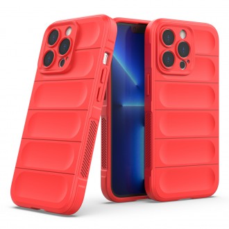 Ohebný pancéřový kryt Magic Shield Case pro iPhone 13 Pro červený