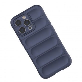 Pouzdro Magic Shield Case pro iPhone 13 Pro flexibilní pancéřový kryt vínové barvy