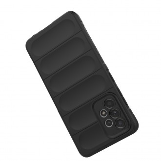 Magic Shield Case Cover pro Samsung Galaxy A52s 5G / A52 5G / A52 4G Flexible Armor Cover černý