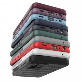 Magic Shield Case Cover pro Samsung Galaxy A52s 5G / A52 5G / A52 4G Flexible Armor Cover černý