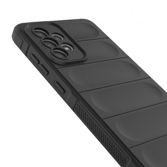 Magic Shield Case Cover pro Samsung Galaxy A52s 5G / A52 5G / A52 4G Flexible Armor Cover světle modrá