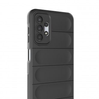 Pouzdro Magic Shield Case pro Samsung Galaxy A13 5G flexibilní vínový pancéřový kryt