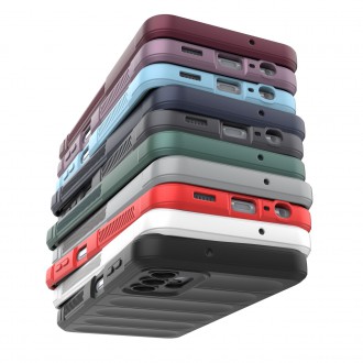 Pouzdro Magic Shield Case pro Samsung Galaxy A13 5G flexibilní vínový pancéřový kryt