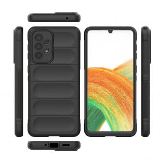 Pouzdro Magic Shield Case pro Samsung Galaxy A33 5G flexibilní pancéřový kryt černý