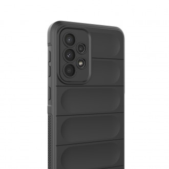 Pouzdro Magic Shield Case pro Samsung Galaxy A33 5G flexibilní pancéřový kryt černý