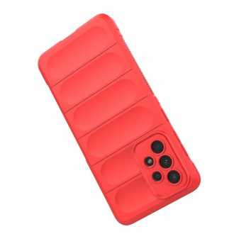 Magic Shield Case pro Samsung Galaxy A33 5G flexibilní pancéřový kryt červený