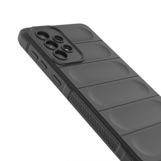 Pouzdro Magic Shield Case pro Samsung Galaxy A33 5G flexibilní pancéřový kryt vínové barvy