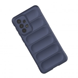 Magic Shield Case pro Samsung Galaxy A33 5G flexibilní pancéřový kryt tmavě modrý