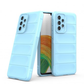 Magic Shield Case pro Samsung Galaxy A33 5G flexibilní pancéřový kryt světle modrý