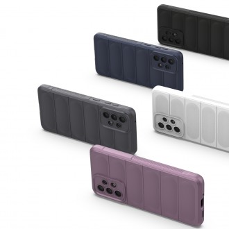 Magic Shield Case pro Samsung Galaxy A33 5G flexibilní pancéřový kryt světle modrý