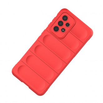 Magic Shield Case pro Samsung Galaxy A33 5G flexibilní pancéřový kryt světle modrý