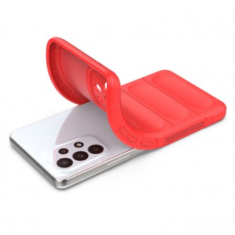 Magic Shield Case pro Samsung Galaxy A53 5G flexibilní pancéřový kryt červený