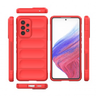 Magic Shield Case pro Samsung Galaxy A53 5G flexibilní pancéřový kryt červený