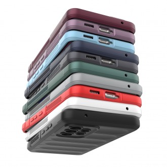 Magic Shield Case pro Samsung Galaxy A53 5G flexibilní pancéřový kryt červený