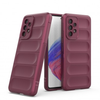Magic Shield Case pro Samsung Galaxy A53 5G flexibilní vínový pancéřový kryt