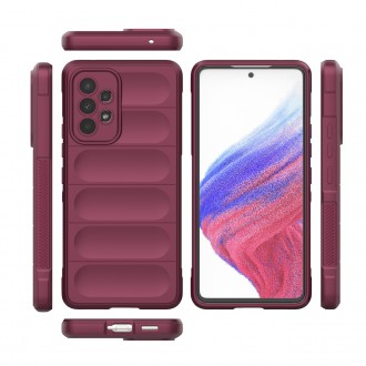 Magic Shield Case pro Samsung Galaxy A53 5G flexibilní vínový pancéřový kryt