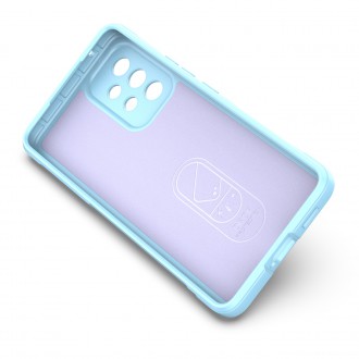 Magic Shield Case pro Samsung Galaxy A53 5G flexibilní pancéřový kryt světle modrý