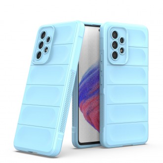 Magic Shield Case pro Samsung Galaxy A53 5G flexibilní pancéřový kryt světle modrý