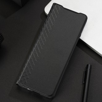 Dux Ducis Bril case for Samsung Galaxy Z Fold4 with a flip wallet stand black