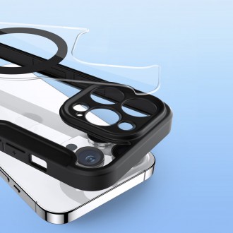 Dux Ducis Skin X Pro case iPhone 14 Pro MagSafe magnetic flip cover black