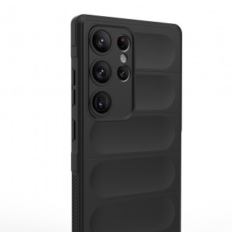 Magic Shield Case pro Samsung Galaxy S23 Ultra flexibilní pancéřové pouzdro modré