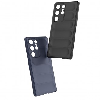 Magic Shield Case pro Samsung Galaxy S23 Ultra flexibilní pancéřové pouzdro modré