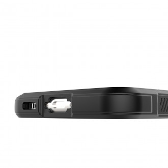 Pouzdro Magic Shield Case pro Samsung Galaxy S23+ flexibilní pancéřový kryt černý